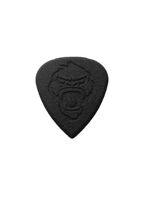 3 Speedster Megalight Monkeygrip Guitar Picks Plektren - 1.6 mm (0.063 inch) - Schwarz