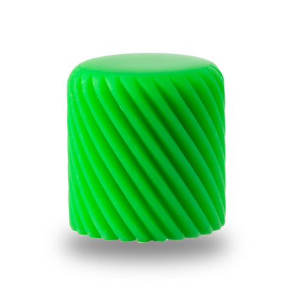 Megalight Swirl Poti Volume Knob - Neon grün