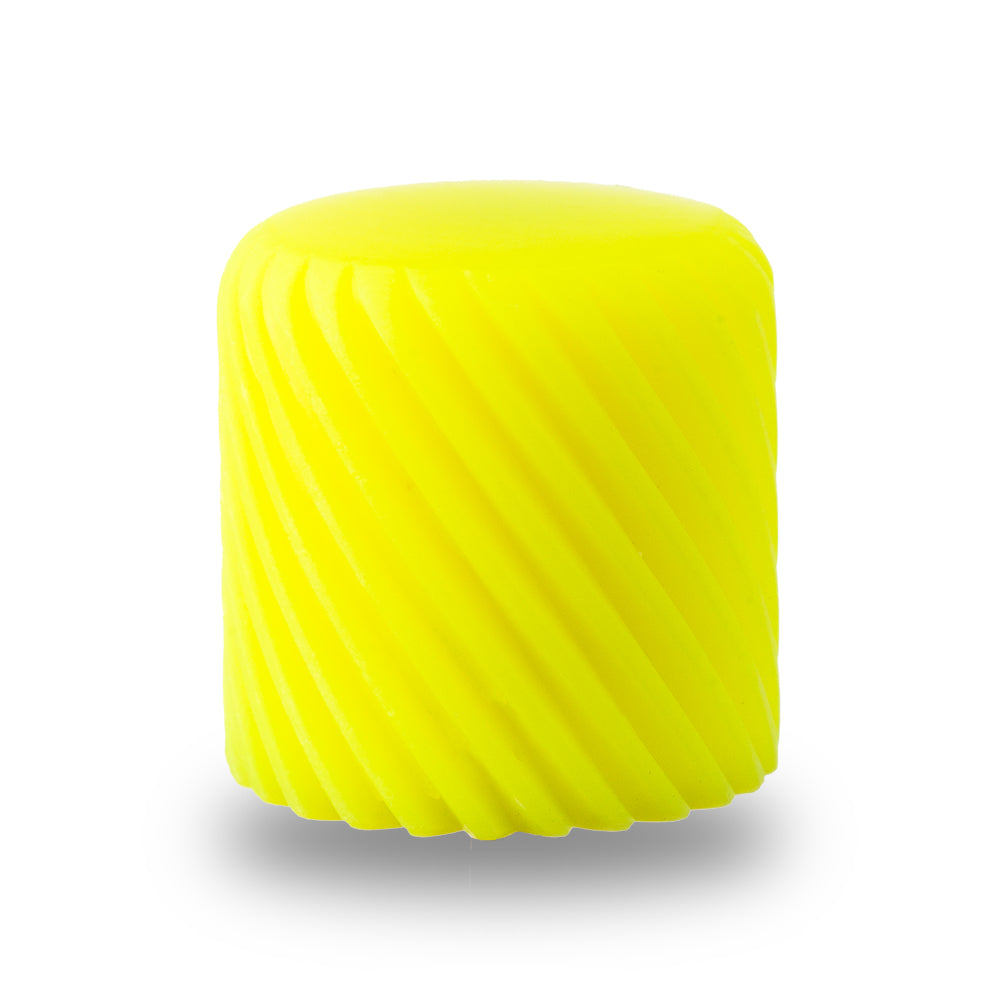 Megalight Swirl Poti Volume Knob - Neon Gelb