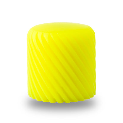 Megalight Swirl Poti Volume Knob - Neon Gelb